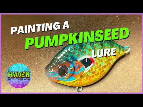 Видео: Нарисовать луну-рыбу проще, чем вы думаете! #покраскаприманки