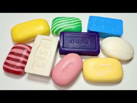 Видео: Cutting soap 🧼 Satisfying ASMR video 💤  Резка сухого мыла. Video for sleep