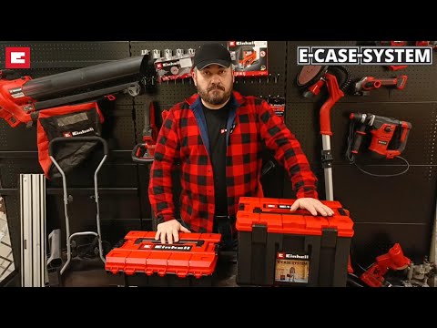 Видео: Einhell Система хранения и транспортировки E-Case System