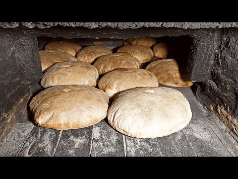 Видео: ЭТАПЫ ПРИГОТОВЛЕНИЯ ХЛЕБА В КАМЕННОЙ ПЕЧИ 👌
