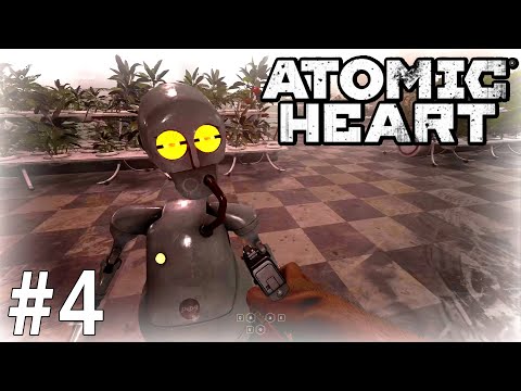 Видео: Кордебалет с роботами и цветочками (Atomic Heart #4)