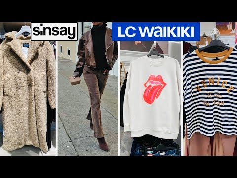 Видео: SINSAY ОГЛЯД 🍂ПРИМІРКА в LC Waikiki | Шопінг влог Сінсей 