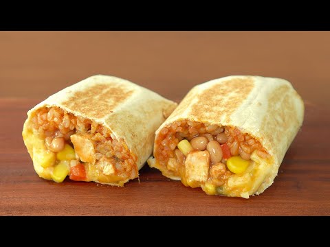 Видео: Рецепт куриного буррито, который так же вкусен, как и покупка :: Мексиканская кухня