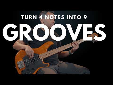 Видео: 4 ноты, 9 ощущений: мастер-грув, ритм и время на басу