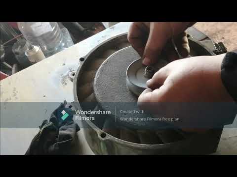 Видео: Минитрактор TZ4K14. Cборка генератора и вентилятора