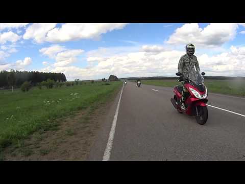 Видео: Путешествие на скутере Honda PCX 150, на водопад