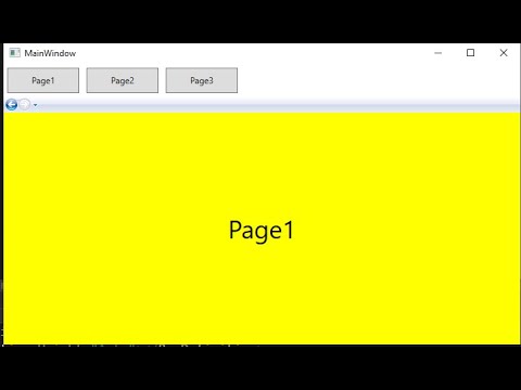 Видео: Как создавать и переходить по страницам WPF C#