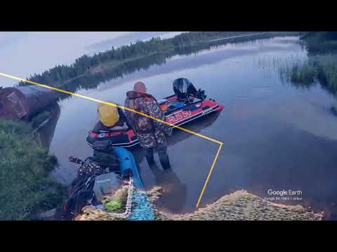 Видео: Дикая рыбалка в Карелии - Часть 1: испытание лодкой, трофеи и суровая красота Севера! 🚣🎣