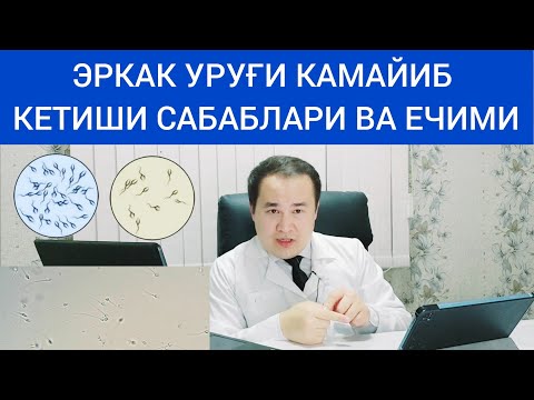 Видео: ЭРКАК УРУҒИНИ ПРОЦЕНТИ КАМАЙИШИ САБАБЛАРИ ВА ЕЧИМИ