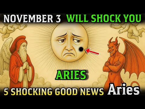 Видео: ОВЕН ♈ — 3 ноября 🌕 ЧУДО ПОЛНОЛУНИЯ | 5 ХОРОШИХ НОВОСТЕЙ перед ПЕРЕЗАПУСКОМ СУДЬБЫ!