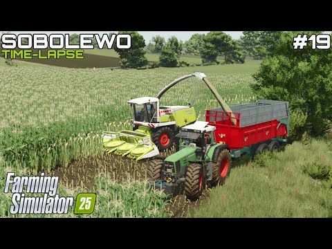 Видео: СДЕЛАЙТЕ 🌽 КУКУРУЗНЫЙ СИЛОСАЖ «Сечка» | Sobolewo | Farming Simulator 25 | Эпизод 19