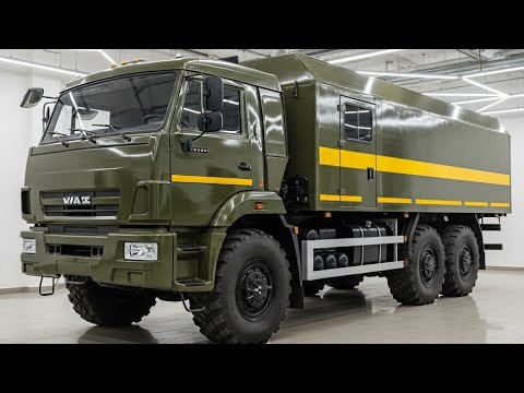 Видео: KAMAZ-5350: ЗВЕРЬ, КОТОРЫЙ НЕ ЛОМАЕТСЯ! Вот почему армии выбирают именно его!