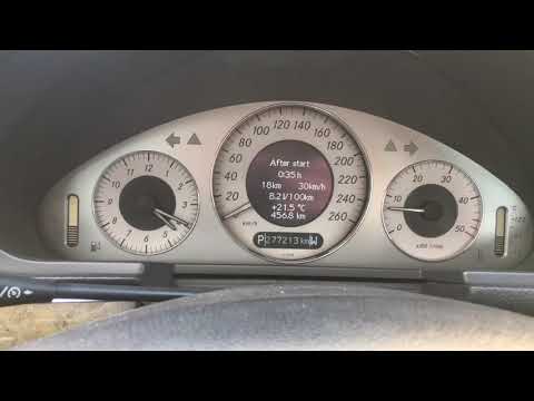 Видео: Как изменить дату и время | Mercedes W211