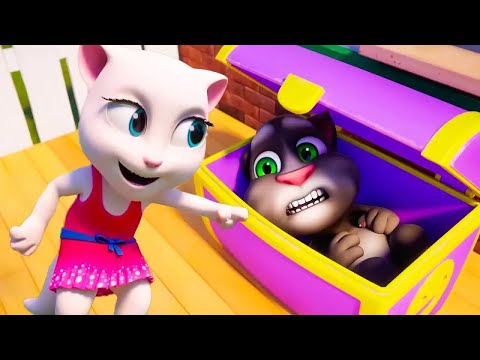 Видео: Говорящий Том  🍿  Игра в прятки  🍿  KEDOO мультики для детей