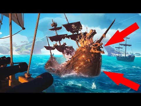 Видео: НОВЫЙ КОРАБЛЬ СКЕЛЕТОВ НАПАЛ НА НАС! - SEA OF THIEVES!