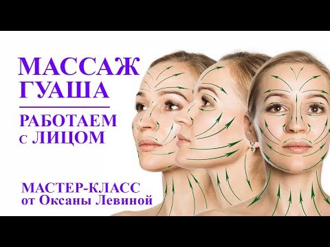 Видео: Китайский массаж ГУАША. Самомассаж лица. Массаж скребком для омоложения лица