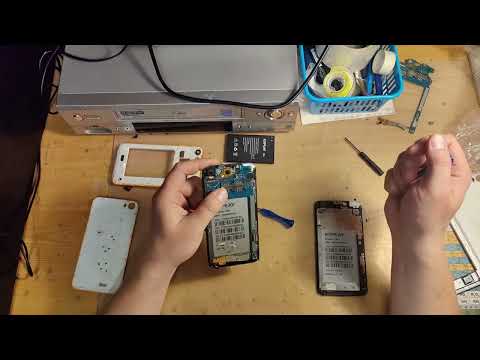 Видео: Замена материнской платы у explay rio