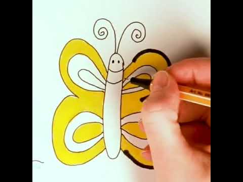 Видео: Малюємо разом "Метелик"