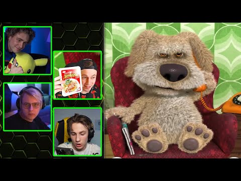 Видео: Реакция Летсплейщиков / Стримеров на Говорящего Бена ► Говорящий Бен