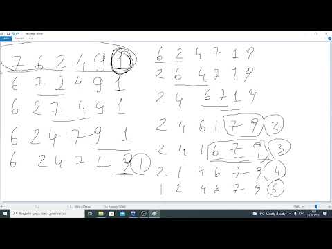 Видео: Kaz 8.1 (Сұрыптау алгоритмдер)