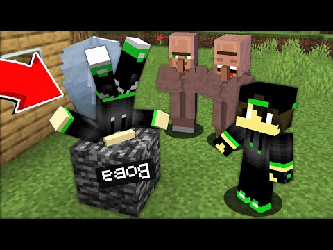 Видео: Пропавший Друг Вова ЗАСТРЯЛ в БЕДРОКЕ в Майнкрафте 😲😨😱! Вова и Витя ТРОЛЛИНГ