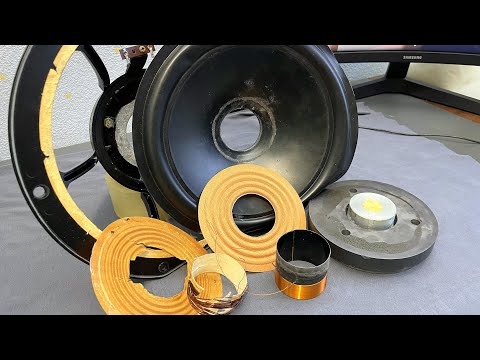 Видео: Ремонт динамика. Пошаговая инструкция / мануал!