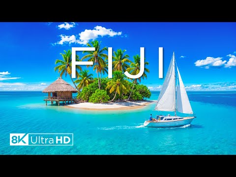 Видео: Фиджи 8K UHD — тропический отдых с кристальными лагунами и захватывающими дух видами островов