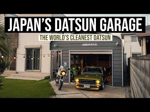 Видео: Японский Datsun Lifestyle Garage — самый чистый Datsun в мире