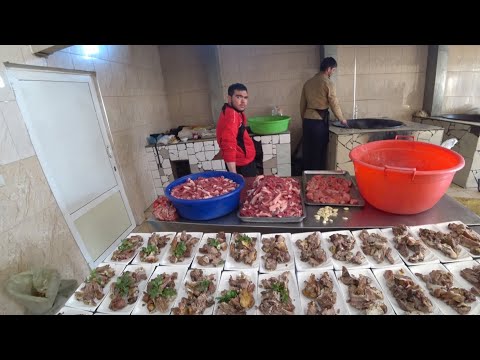 Видео: Что Едят на Узбекских Свадьбах??!!!МЯСО по Корейски.Узбекистан!!!!