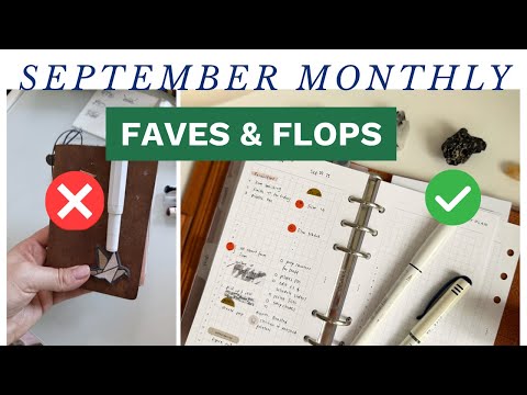 Видео: Фавориты и провалы сентября | TN, Pilot, Cloth & Paper