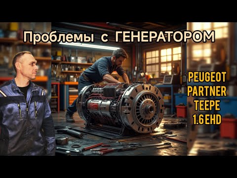 Видео: Замена генератора на Peugeot Partner Tepee 1.6 HDi: подробный гайд