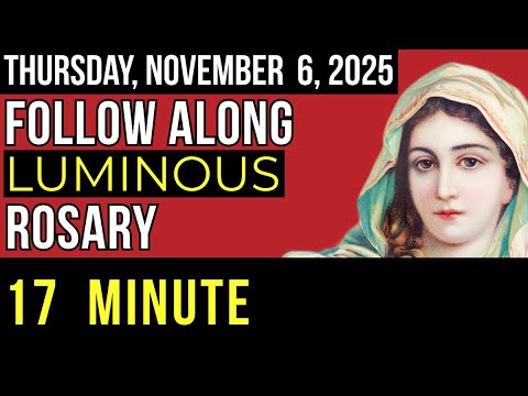 Видео: Четверг Розария – Светлые тайны Розария – ЧЕТВЕРГ, 6 ноября 2025 г.