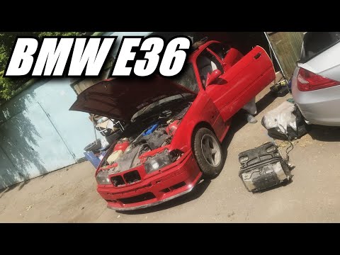 Видео: BMW E36 печка, ковер и новые диски!