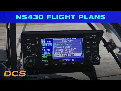 Видео: DCS NS430 Учебник 2 — Планы полётов
