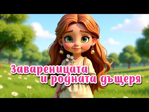 Видео: Завареницата и родната дъщеря - бг аудио, детски приказки бг аудио, приказки на български език