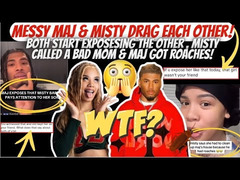 Видео: ГОРЯЧИЙ БЕД! Мисти и Месси Майдж ТАРАКАНЫ ДЕРЖАТСЯ друг за другом: у Майдж ТАРАКАНЫ и она общаетс...