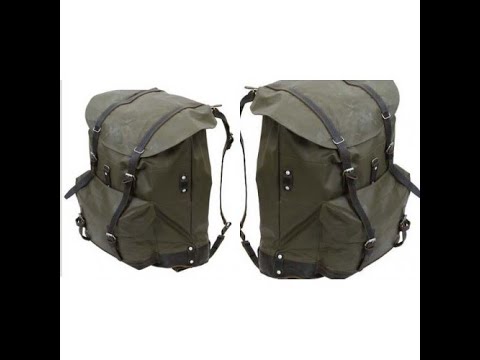 Видео: Рюкзак армии Швейцарии, олива, новый