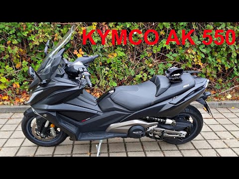 Видео: KYMCO AK 550 Тест драйв!