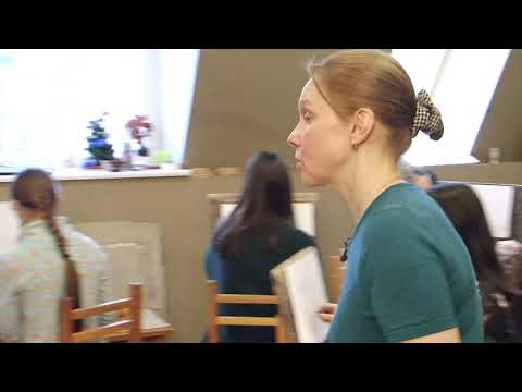 Видео: Т.С. Чумакова-Кузнецова – преп. Школы акварели Сергея Андрияки