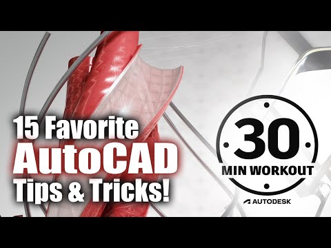 Видео: 15 любимых советов и рекомендаций по AutoCAD!