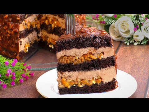 Видео: Такого вкусного Шоколадного торта вы еще не пробовали! Очень Вкусно!