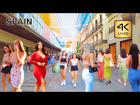 Видео: МАДРИД - Лучшие видео пешеходных экскурсий, Известные туристические места Мадрида [40 минут 4K UHD]