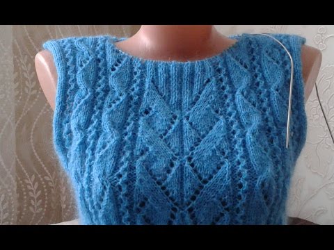 Видео: Свитер "Геометрия". Часть 3. Кnit sweater.