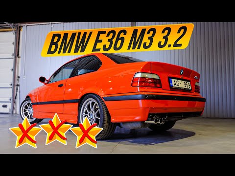 Видео: BMW E36 M3 - застывшая во времени