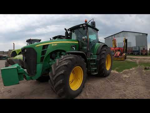 Видео: Меняю сальник на передней бортовой в одиночку на тракторе JohnDeere8430! Самый неприхотливый трактор