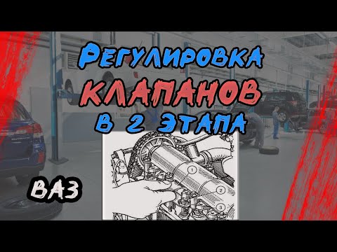 Видео: Регулировка клапанов в два этапа на ВАЗ (2101, 2103, 2106 и 2121, 21213 (Нива))