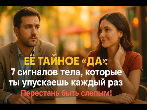 Видео: Она уже давно согласна. Семь тайных сигналов её тела, которые 99% мужчин просто не замечают