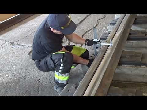 Видео: Наплавка остряков - технология НОРРА