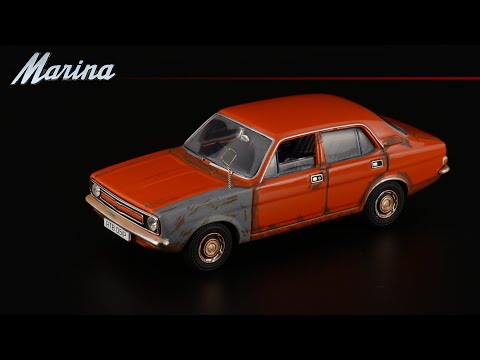 Видео: Британский промышленный обгадинг: Morris Marina • Vanguards • Hidden Treasures • Модели масштаб 1:43