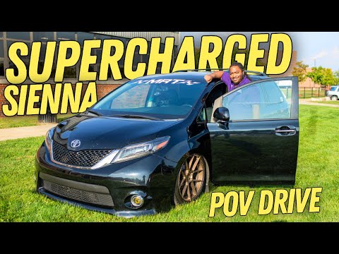 Видео: Toyota Sienna с наддувом — это уморительный зверь!!